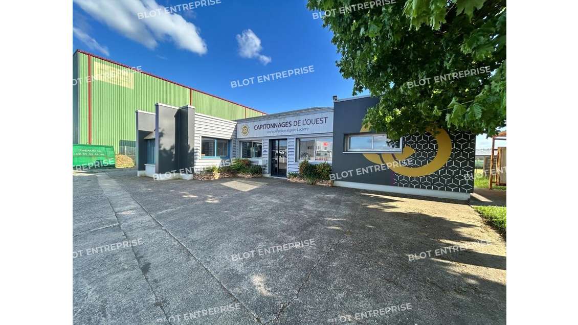 A vendre local d'activités 950m² à Saint-Gilles