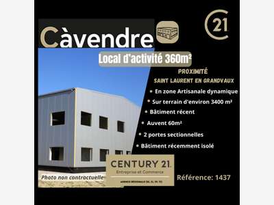 AV bâtiment professionnel 360m² empl N°1 Haut-Jura