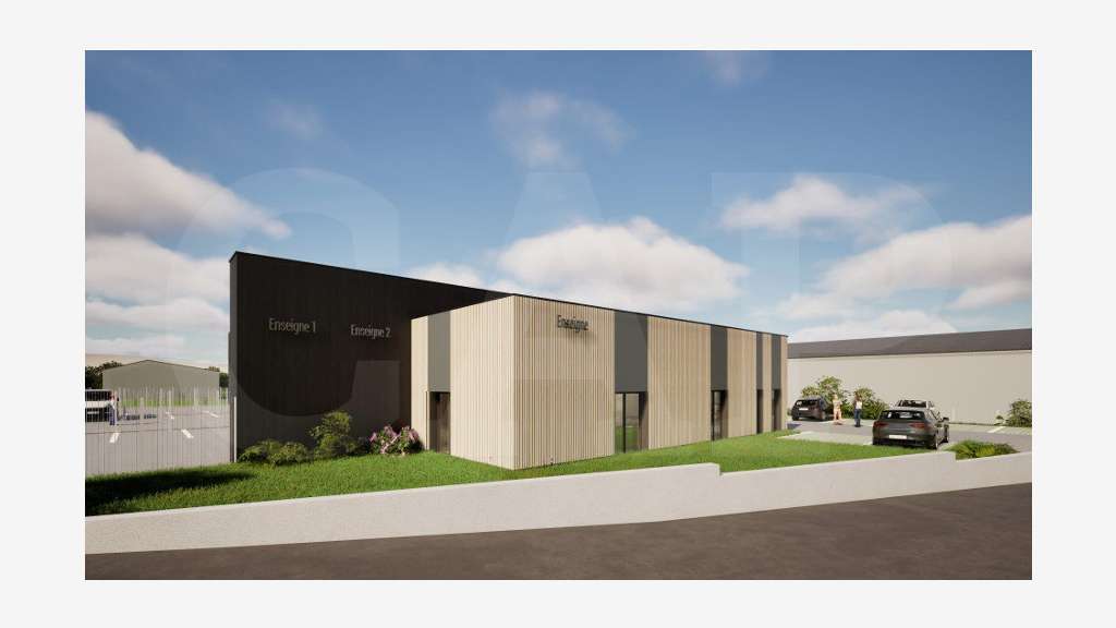 A vendre local d’activité 301m² en ZI Sud St Malo