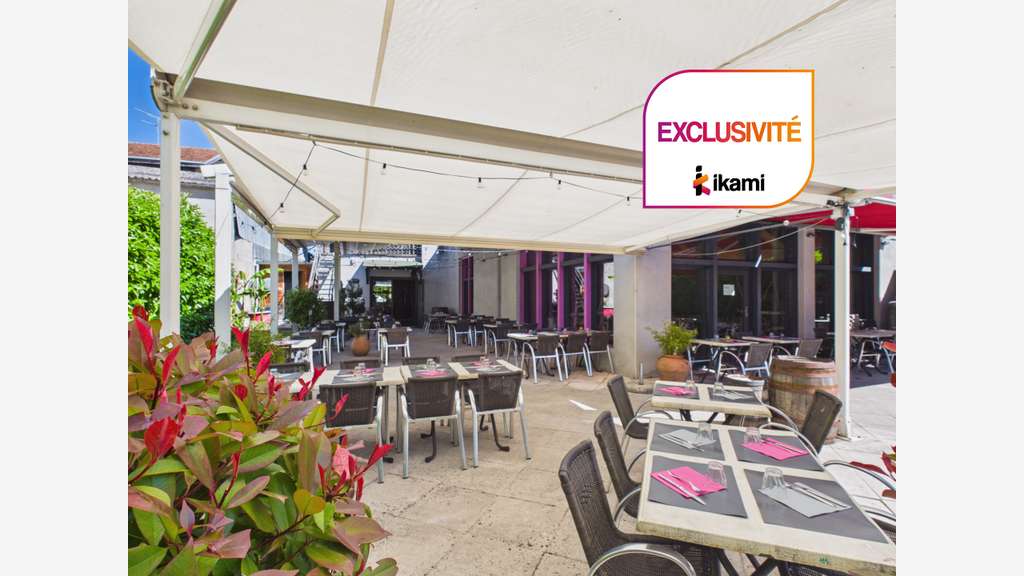 Murs commerciaux 400m² avec terrasse et logement
