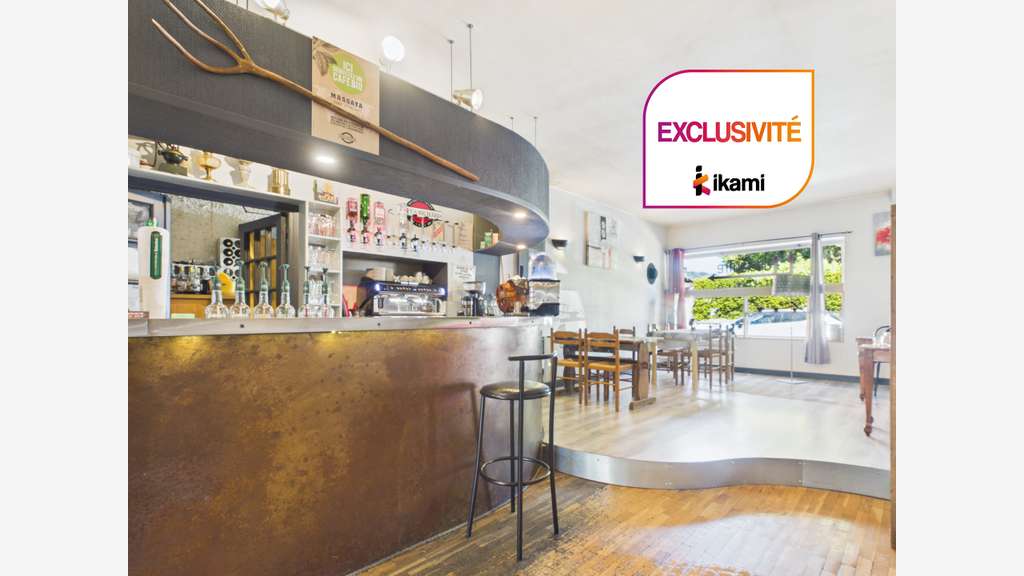 Murs commerciaux 400m² avec terrasse et logement