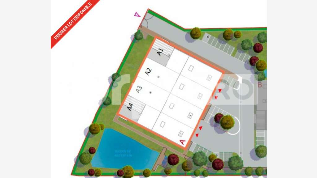 AV locaux activités 457m² Saint-Pierre-du-Perray