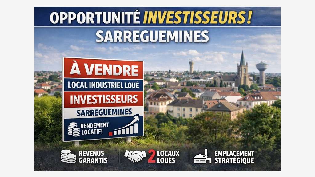Local d'activité 2835m² à vendre à Sarreguemines