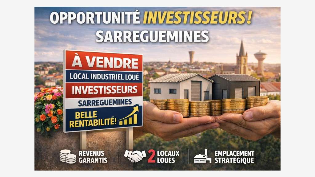Local d'activité 2835m² à vendre à Sarreguemines