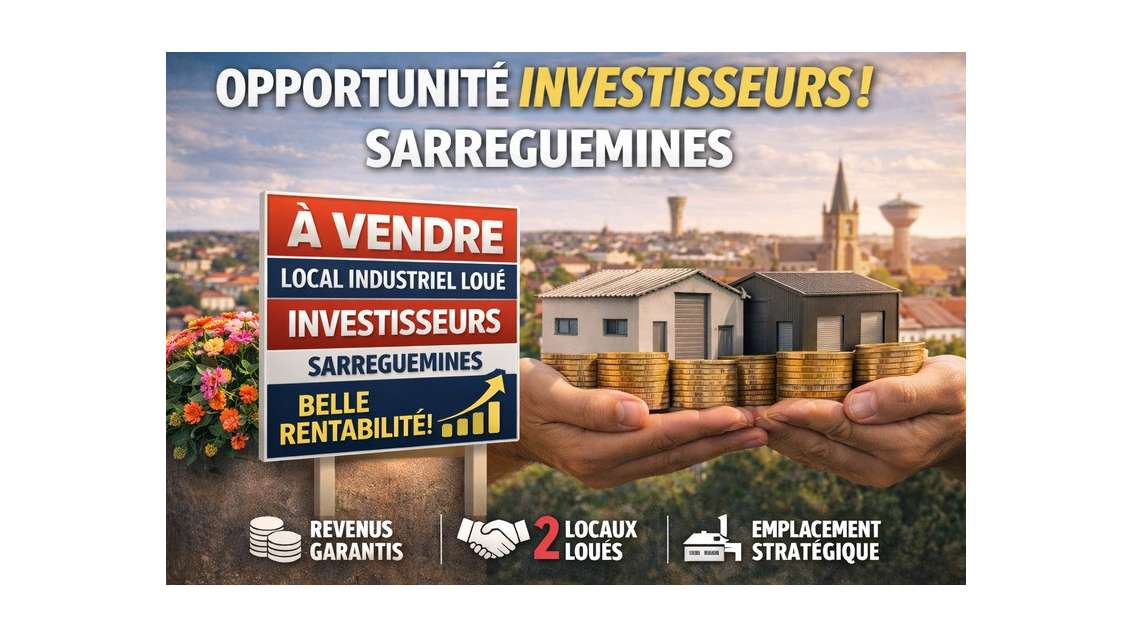 Local d'activité 2835m² à vendre à Sarreguemines