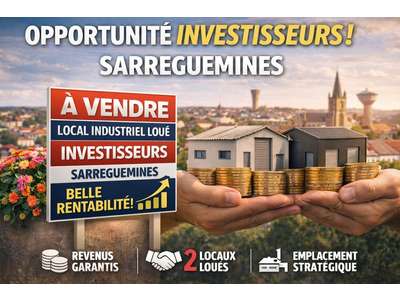 Vente Locaux d'activités - Entrepôts à Sarreguemines