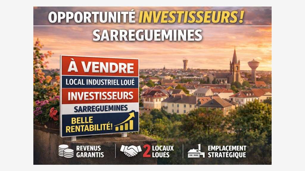 Local d'activité 2835m² à vendre à Sarreguemines