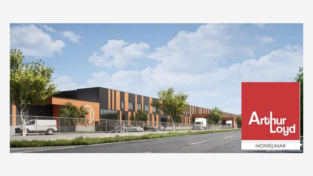 Vente locaux d'activité 614m² à Montélimar Nord
