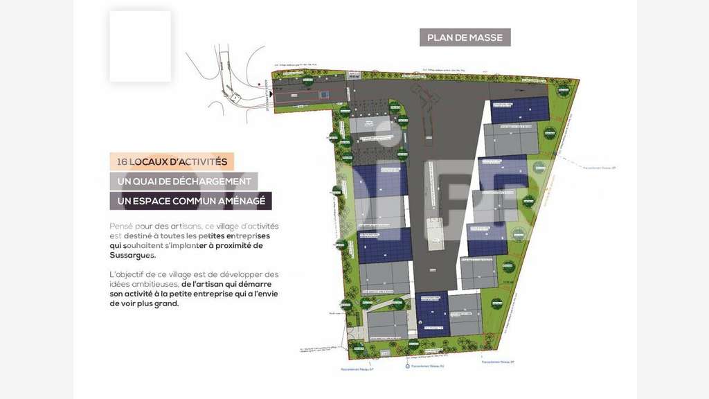 Local d'activité de 258m² à vendre à Sussargues