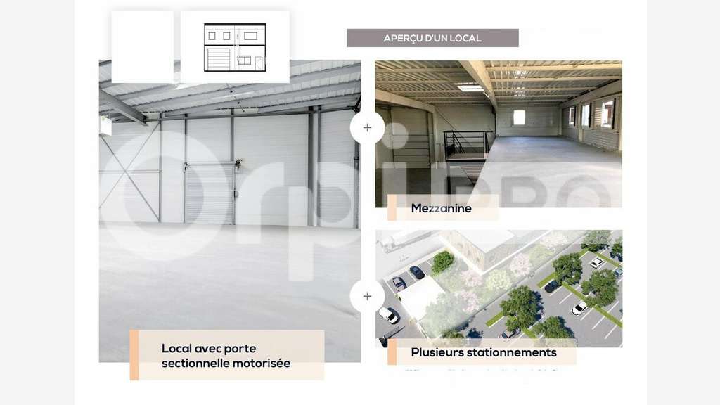 Local d'activité de 258m² à vendre à Sussargues
