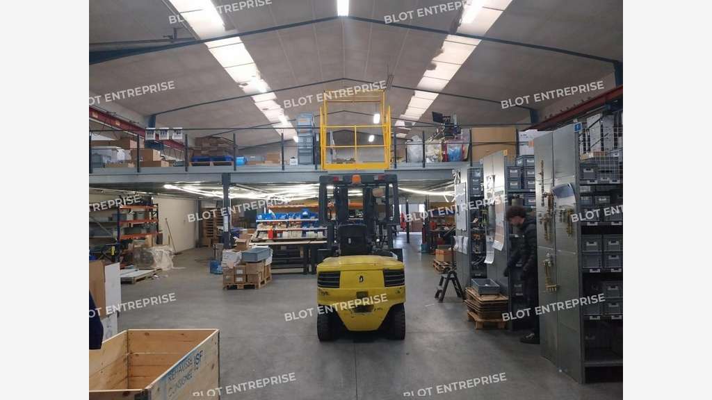 A vendre locaux 730m² ZA La Baudinière / D723