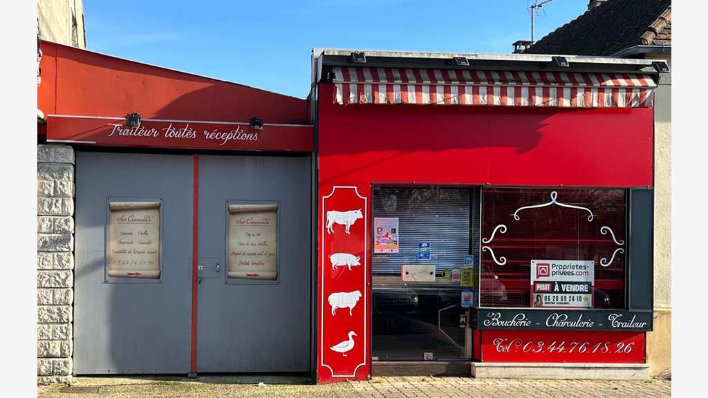 Vente murs commerciaux libres 126m² à Thourotte