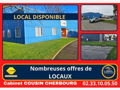 Vente local artisanal entrepôt 500m² à Tourlaville