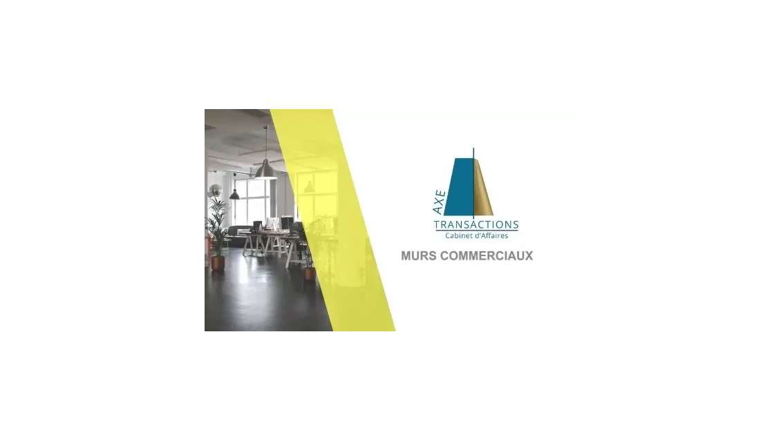 A vendre murs commerciaux loués à Trélazé