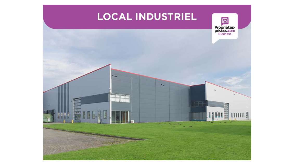 AV entrepôt 650m² + bureaux 80m² Verneuil