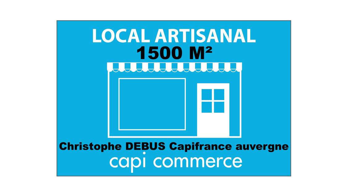 Bâtiment 1500m² sur 6500m² à vendre à Vichy