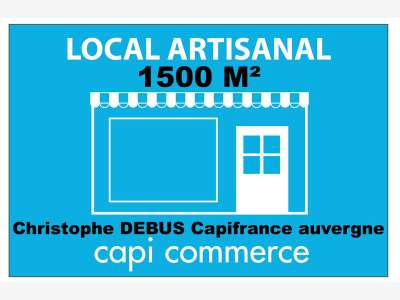 Bâtiment 1500m² sur 6500m² à vendre à Vichy