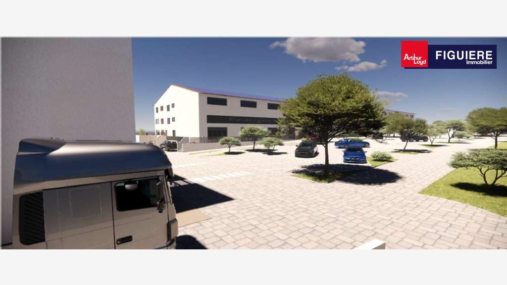 AV locaux d'activités neufs 425m² divis. à La Fare