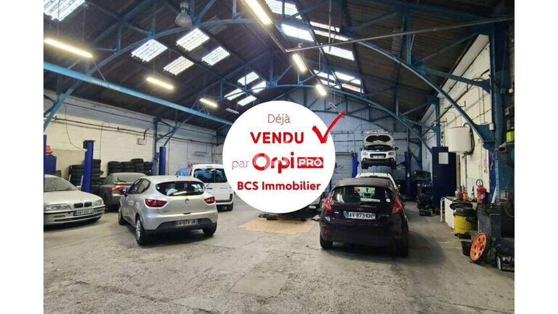 Vente local d'activité 870m² à Lille Sud