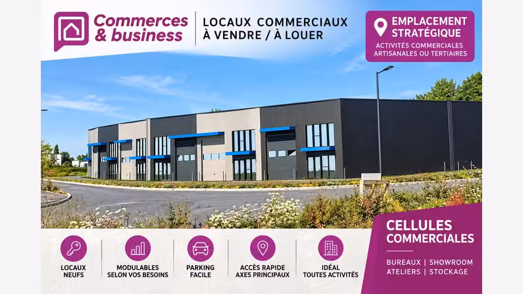 Vente local d'activité 170m² à Miniac-Morvan