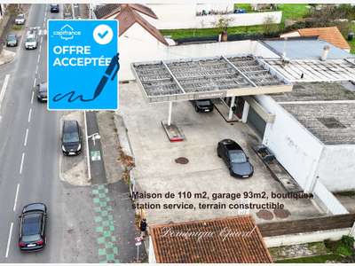 A vendre locaux  sur axe passant de Châtellerault