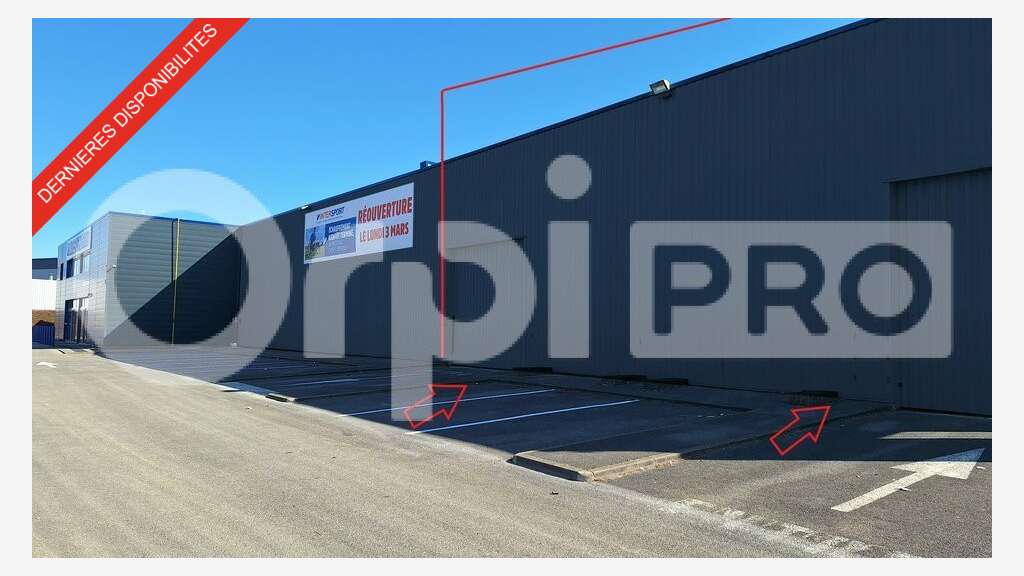 Local commercial 1000m² à vendre en ZA à Soissons 