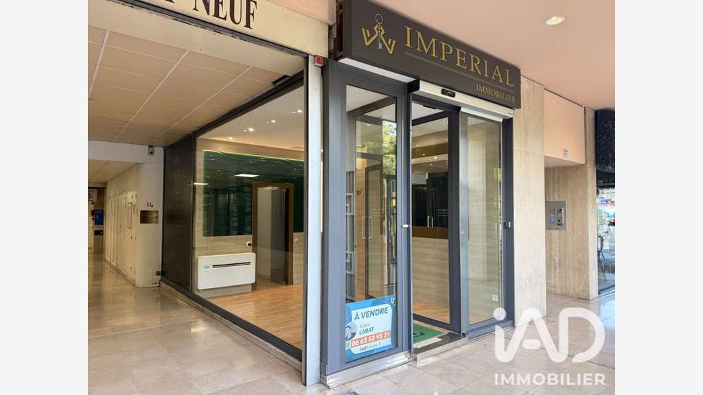 Vente local commercial parking à Nice hypercentre 