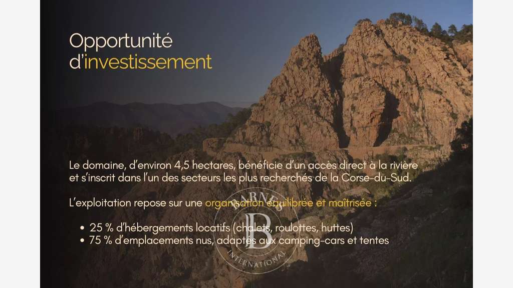 Off Market, Corse-du-Sud, Camping 4 étoiles, Pisci