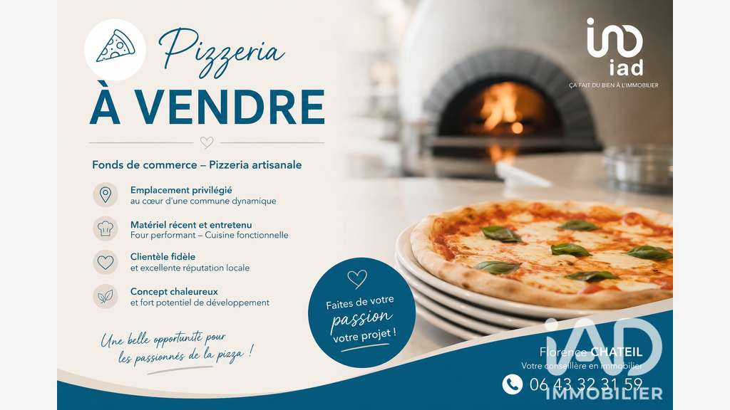 Local commercial à Angliers