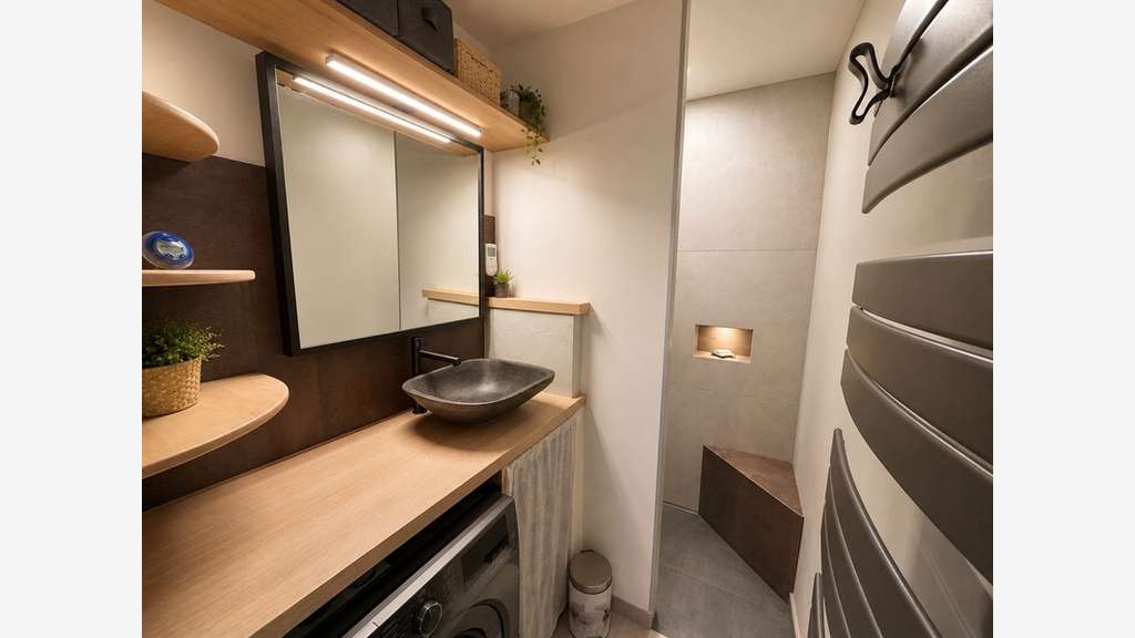 Local avec vitrine et appartement T3 à Annecy