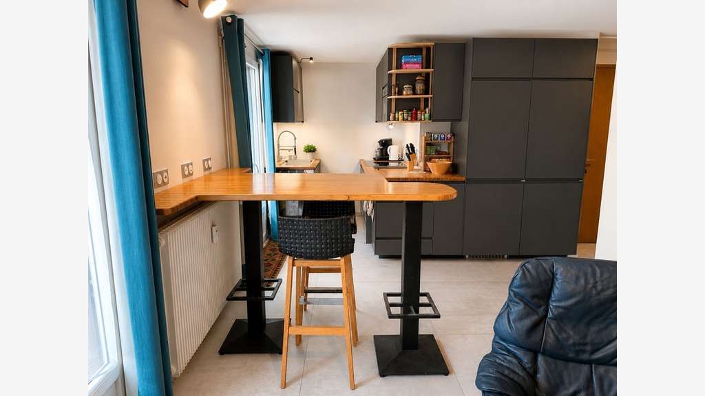 Local avec vitrine et appartement T3 à Annecy