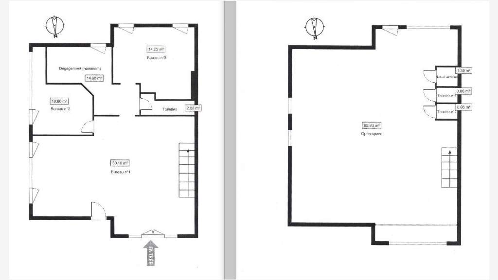 Vente local 187m² excellent emplacement à Antibes