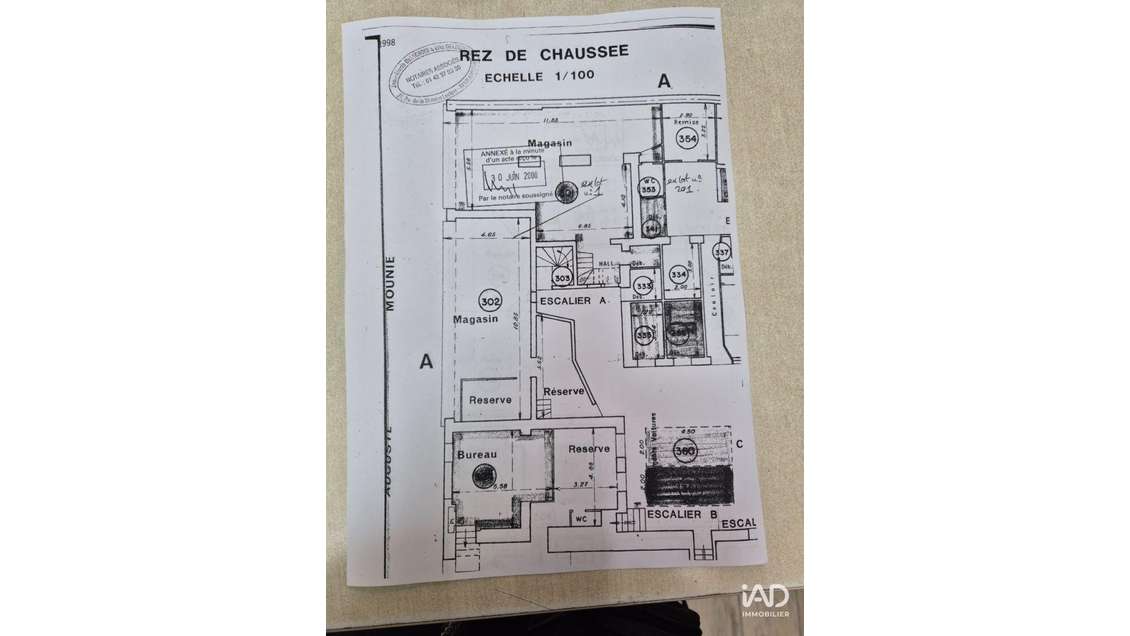 Murs commerciaux à Antony