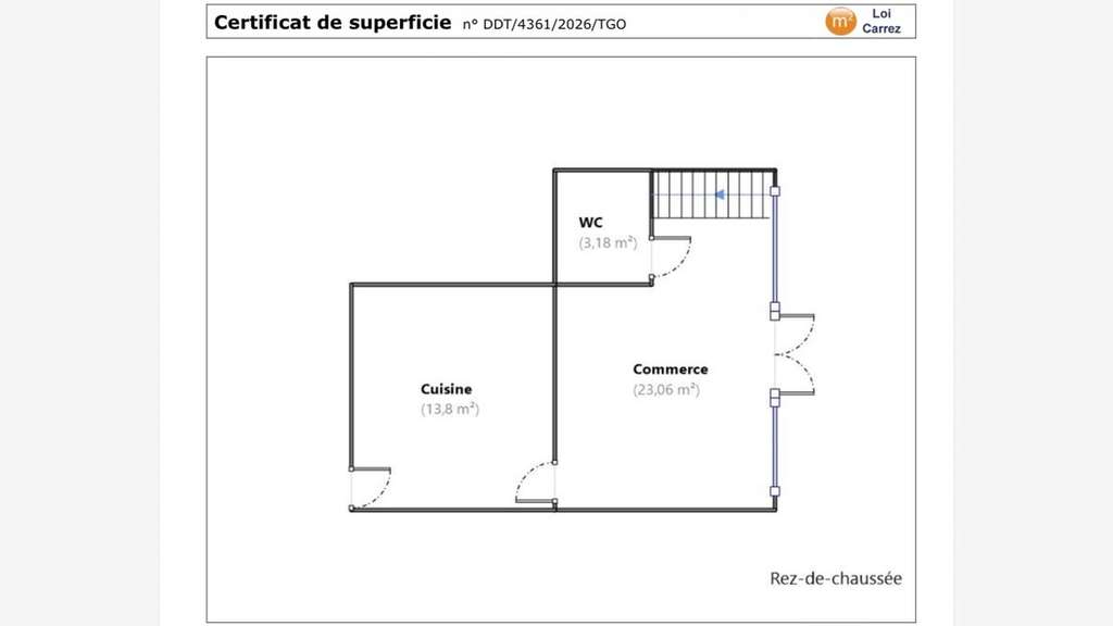A vendre murs commerciaux emp rare N° 1 à Arcueil