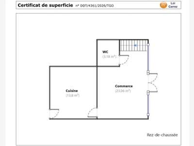 A vendre murs commerciaux emp rare N° 1 à Arcueil