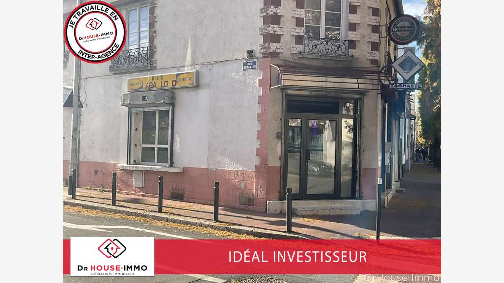 Vente murs 60m² brasserie restaurant Aubervilliers