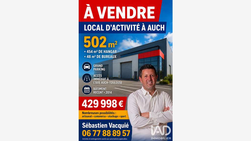 Local commercial à Auch