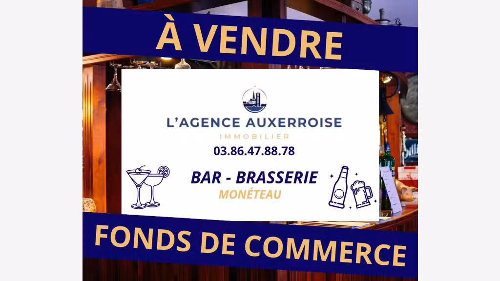 FONDS DE COMMERCE BAR / BRASSERIE