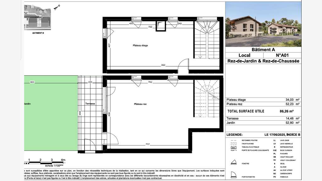 Vente local professionnel neuf 86m² à Aviernoz