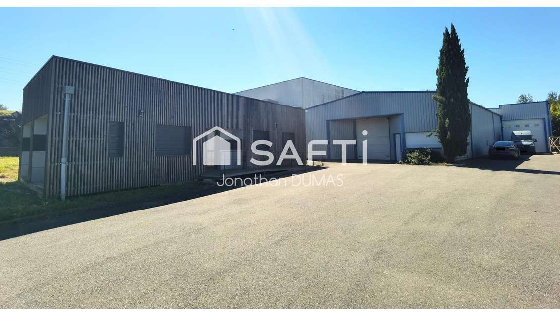 A vendre locaux 660m² sur 1890m² à Mondouzil