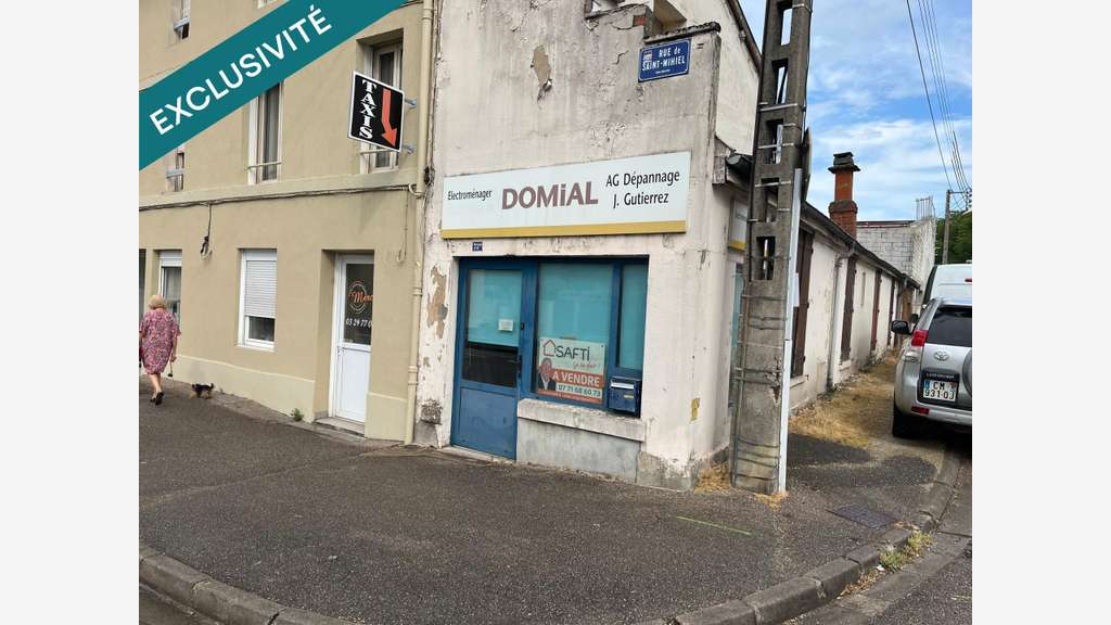 Vente local commercial à rafraichir à Bar-le-Duc