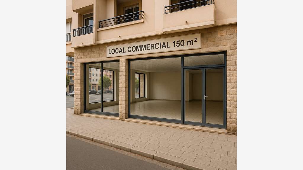 Vente local 152m² empl stratégique à Bastia