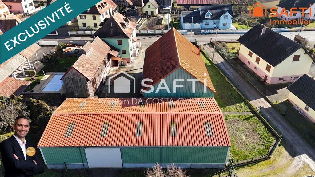 AV hangar de stockage de 287m² au sol Bindernheim