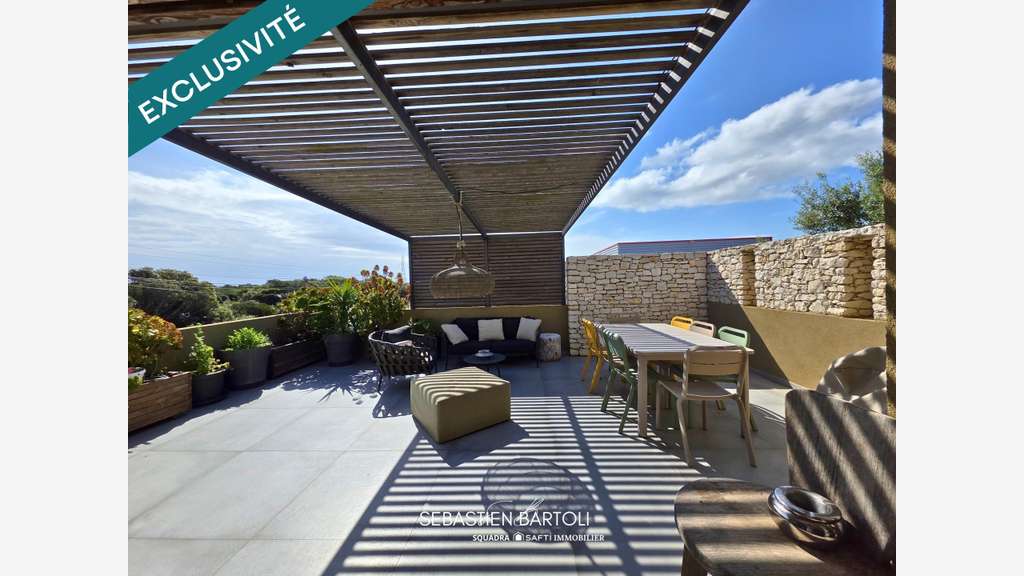 AV immeuble moderne 244m² Bonifacio proche plages
