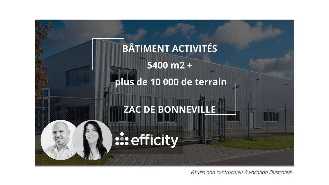 Vente bâtiment d'activités 5432m² à Bonneville