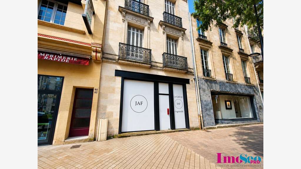 Local commercial à vendre à Bordeaux Triangle d'Or