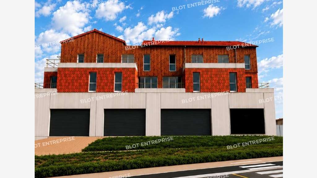 A vendre locaux commerciaux neufs de 136m² Bouaye