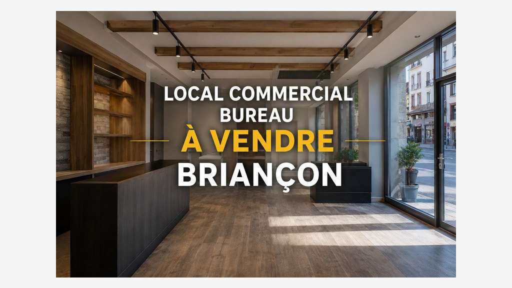 Vente local commercial 154m² à Briançon