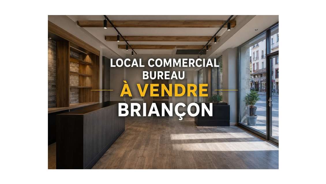 Vente local commercial 154m² à Briançon