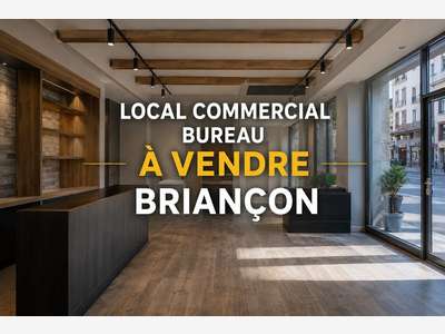 Vente local commercial 154m² à Briançon
